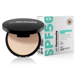 Compact foundation SPF 50+, light fra pHformula